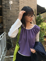 Chiro Layered Dot Long Sleeve Tee