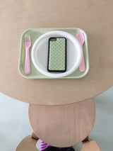 [epoxy] ドット (green • pink)