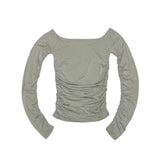 Off shirring T