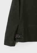 [MADE] Cuda Washing Leather Jacket