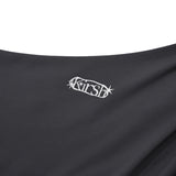 COLLECTION UNBALANCE DRAPE SLEEVELESS [NAVY]