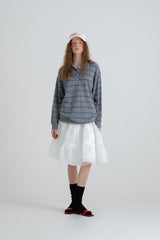 Cozit stripe knit_gray