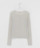Singer Cut Round Long Sleeve Tee