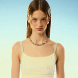 NO.510 [SILVER] LACE LINE CHIAN NECKLACE