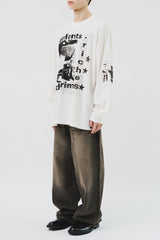 Pasrty Brown Washed Denim