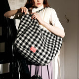 MOANA Check Big Shopper Bag