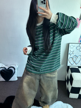 MUD CAT ウォッシングバルーンデニムパンツ 🤎🧸