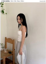 WR Shirring Crop Cap Sleeveless (10color)