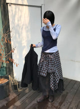 SLIM LINE HIGH-NECK COAT