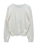 Symbol Logo Daily Round Cardigan_Cream