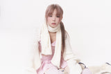 ミニリボンマフラー (ivory)