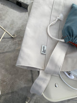 Oxford simple line bag - ivory