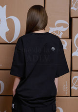 [24SS] AE ロゴ半袖Tシャツ ブラック