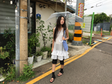 frilly pop dress (2color)