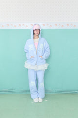 キリスカルパッチスウェットパンツ (BLUE)
