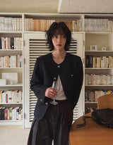 Soroy Round Tweed Jacket