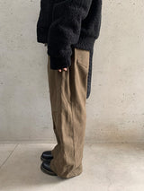 Hugin Cut Cotton Balloon Wide Pants