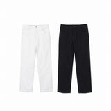 LMN オールデイバックバンディングレギュラーフィットデニムパンツ (6 colors)