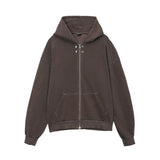 ASCLO Rivet Point Sweat Hood Zip Up (3color)
