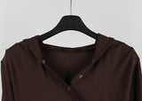 SNAP HOOD TEE