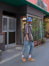 [MDおすすめ] JAPAN カーペンター ブルミューダ デニム パンツ JAPAN
