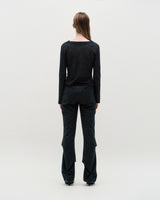 DOZI - Slim Trousers _ Black