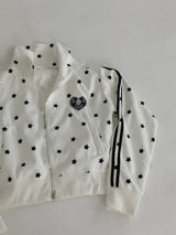 White Star Devil Jersey Zip-up