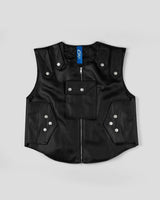 LEATHER BULLETPROOF GILE (Black)