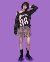 camo 88 one-shoulder T (2color)