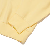 LOVE NEW CULTURES WORDING SWEATSHIRT [LEMON]