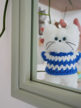 Keyring Acc 'Cowichan knit' - 3 Color
