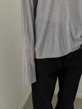 tencel loose cutting T 