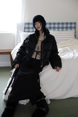 リバードロップシャーリングロングスカート
