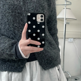 22 dot case - black
