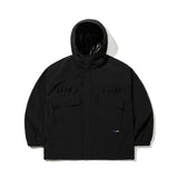 リファインドフーディドジャケット ブラック