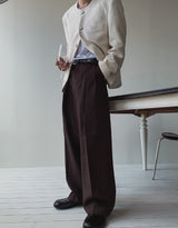 Standard long wide slacks