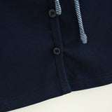 Luca Stripe Tie Cardigan Tee