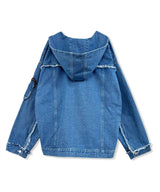 UNISEX フーディデニムジャケット