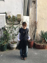 ritten check blouse