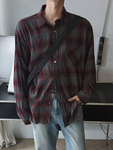 ASCLO Joy Over Dyeing Check Shirt (2color)
