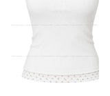Cheek Flower Layered Sleeveless