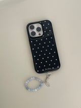 ブラックドットバンパーケース (keyring ring X)