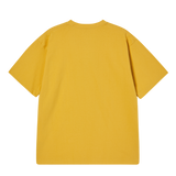 25SS ハートエイリアンショートスリーブTシャツ マスタード