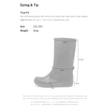 Keen 0005-1. Rubber Sole Mid-Leg Boots - 3colors