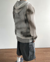 Brue Spray Mesh Hoodie Zip-up