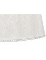 Brielle Ribbon Lace A-line Mini Skirt Ivory