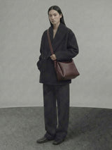 The Mark Small burgundy