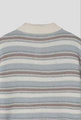 [S/S] Inconnect stripe kara half knit(3color)