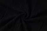 Blue Check Layered Knit Cardigan 233313052