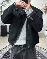 ルーベンステッチニットロングスリーブ